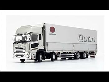 UDトラックス クオン　ハイルーフ　1/43 Amazon.co.jp: 品京商 UDトラックス 特注 143 クオン CG